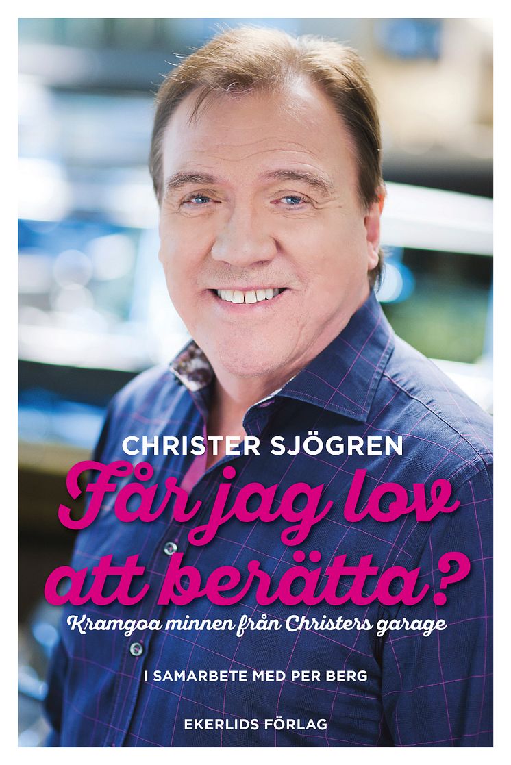 Omslag till boken Får jag lov att berätta av Christer Sjögren
