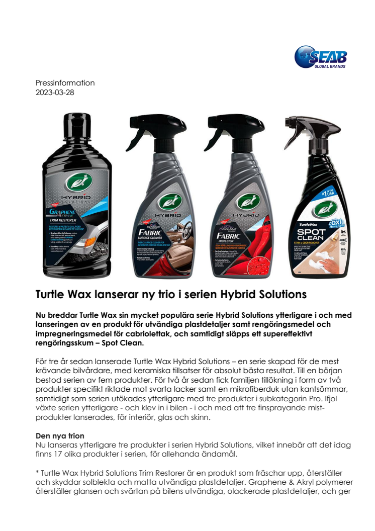 Turtle Wax lanserar ny trio i serien Hybrid Solutions .pdf