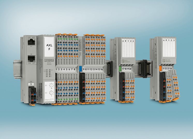 New Modules for Axioline I/O - Compact and rugged analogue modules for mechanical engineering applications