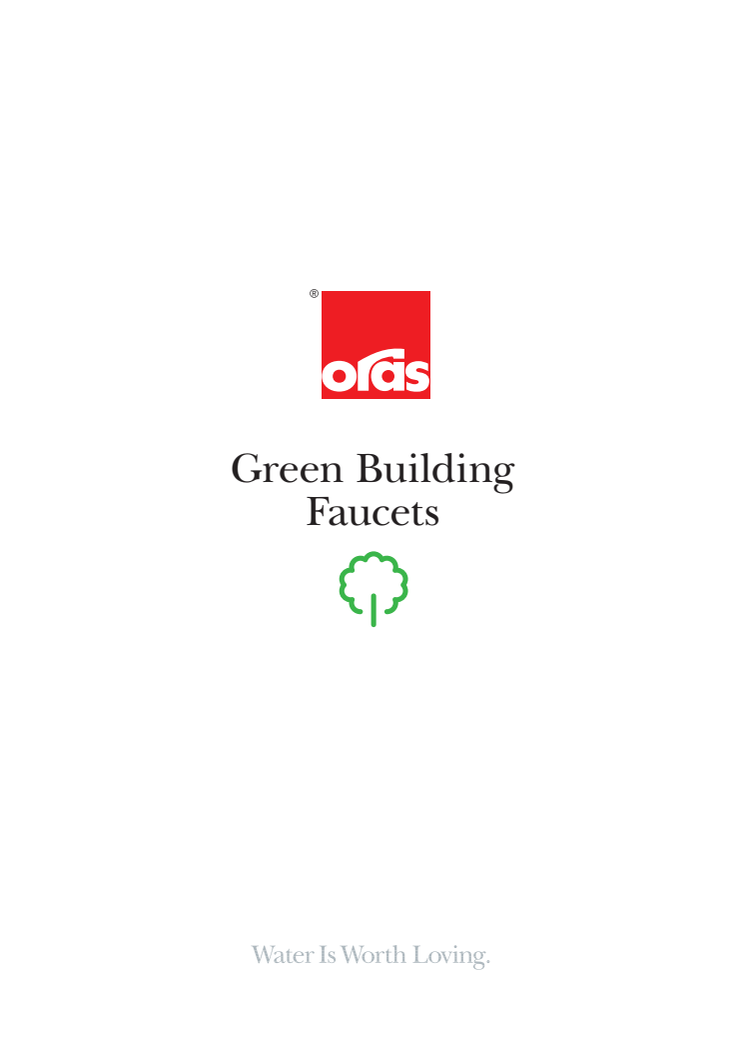 Oras, Green Building Faucets