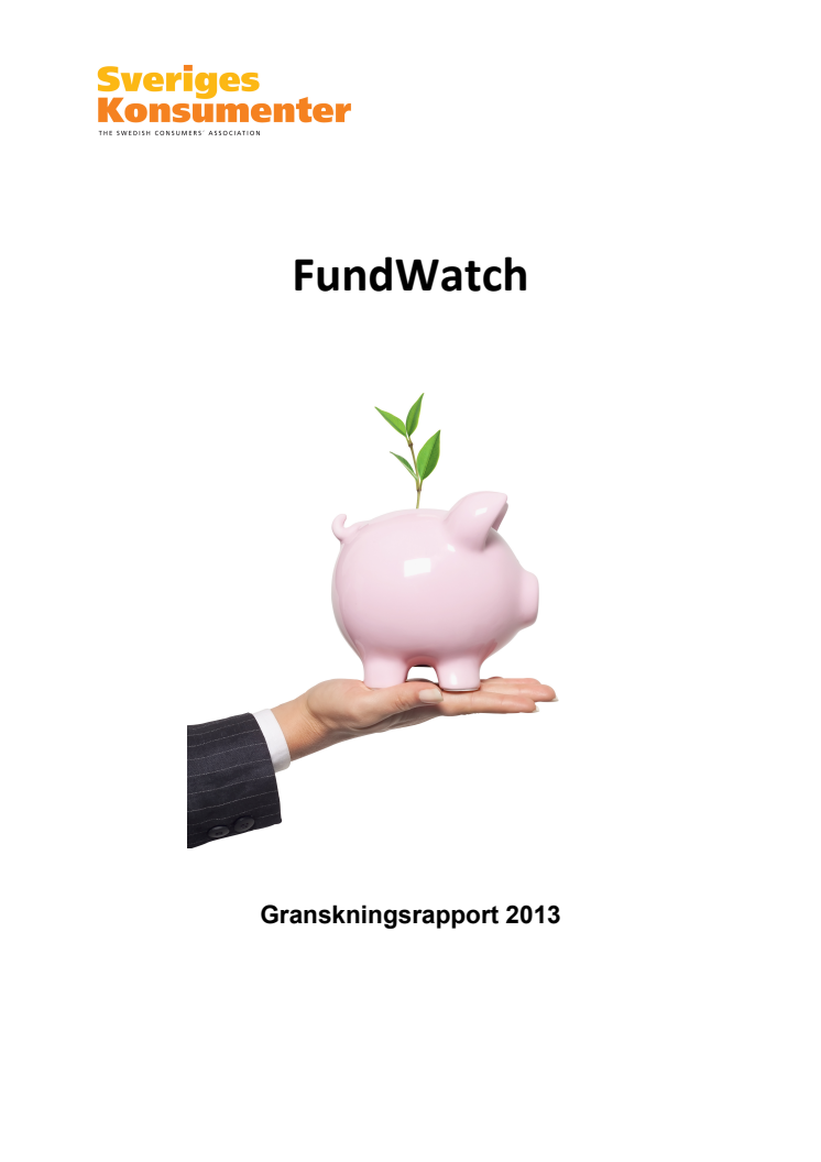 FundWatch rapport 2013