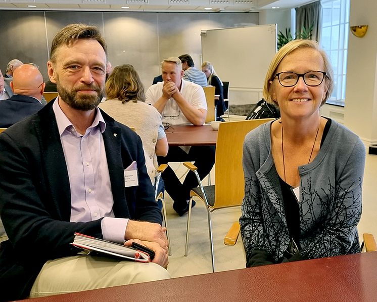 Urban Svensson och Kristina Jonäng