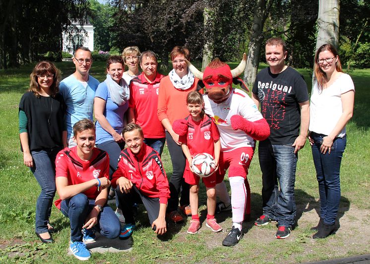 SV 1863 Belgershain übergibt Spende im Kinderhospiz