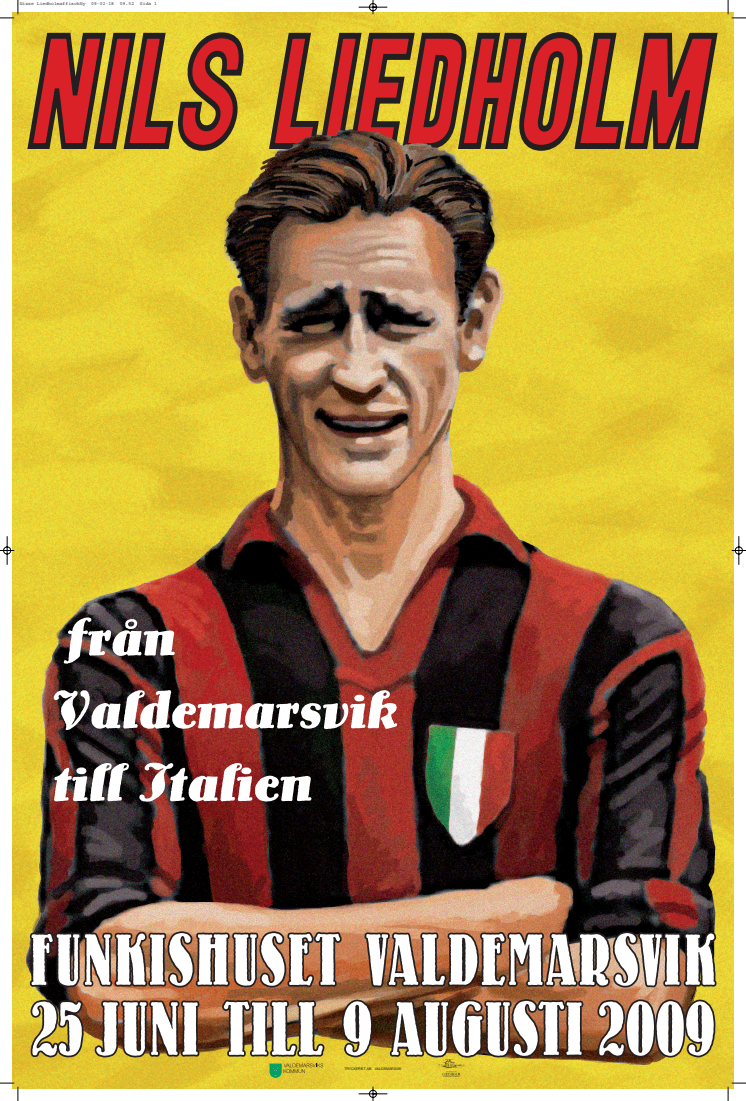 Affisch Nils Liedholm