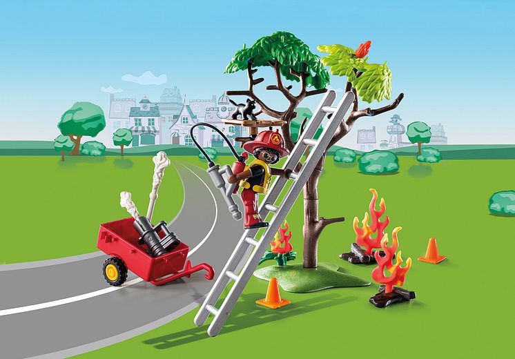 DUCK ON CALL - Feuerwehr Action. Rette die Katze! (70917) von PLAYMOBIL