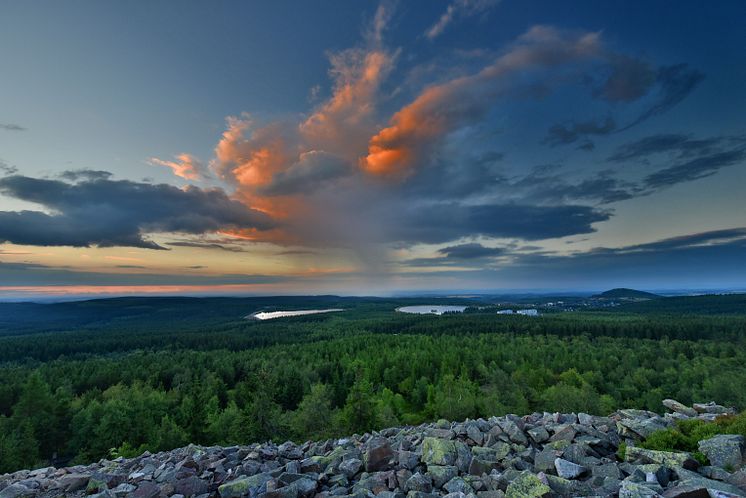 Ausblick vom Kahleberg 