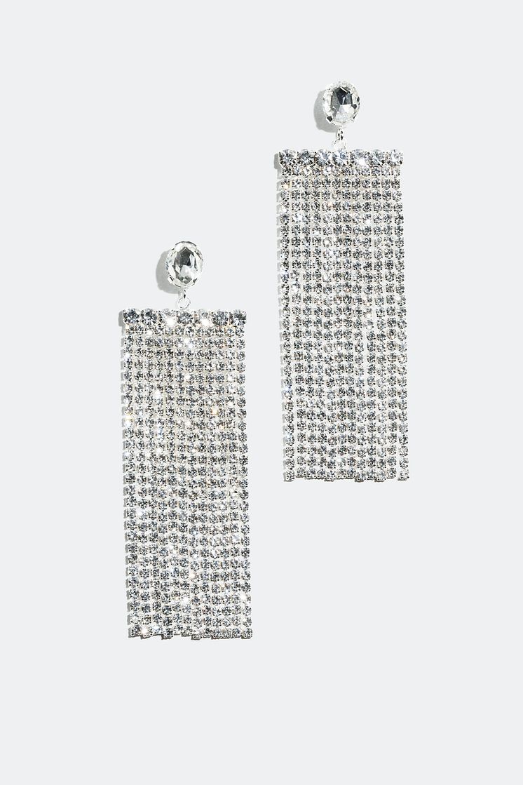 Earrings with Rhinestones