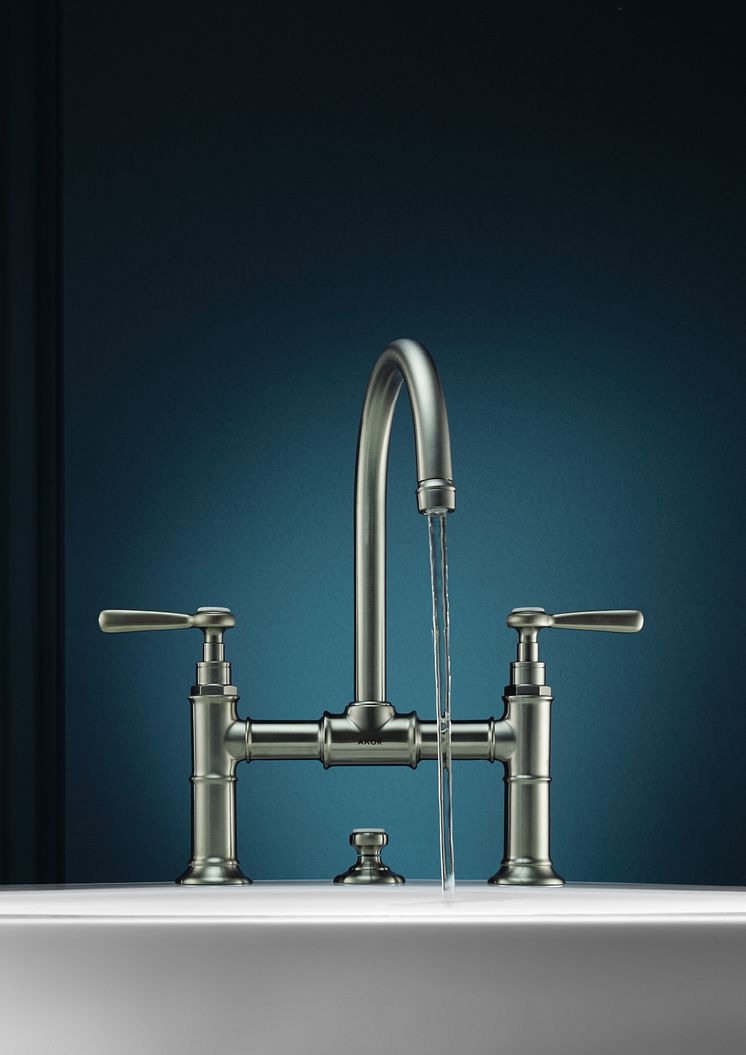 AXOR Montreux_Lever handles_Bridge basin mixer