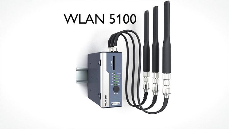 WLAN Wifi access punkt och client för Profinet och Ethernet/IP