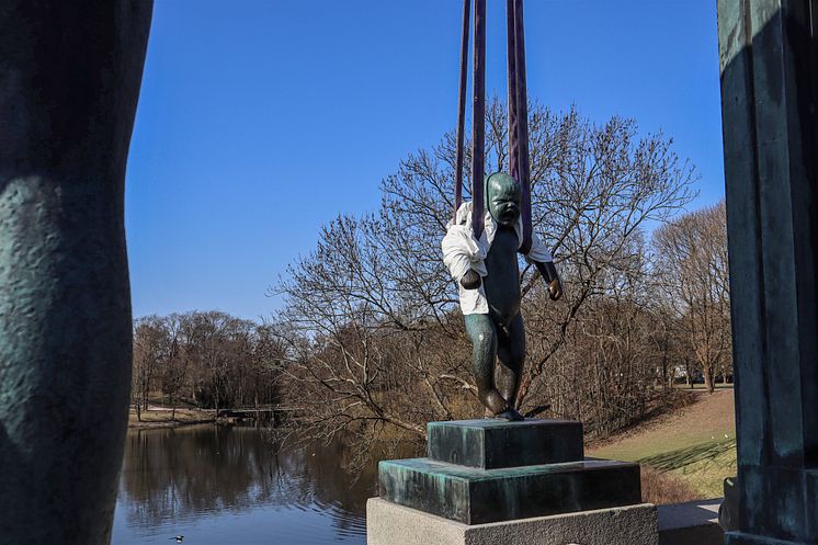 Sinnataggen, The Angry Boy, in The Vigeland Park