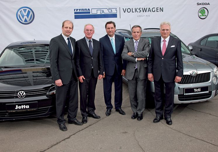 Volkswagen och GAZ i samarbete