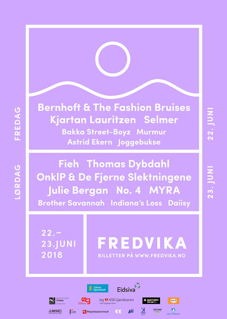 Fredvikafestivalen 2018