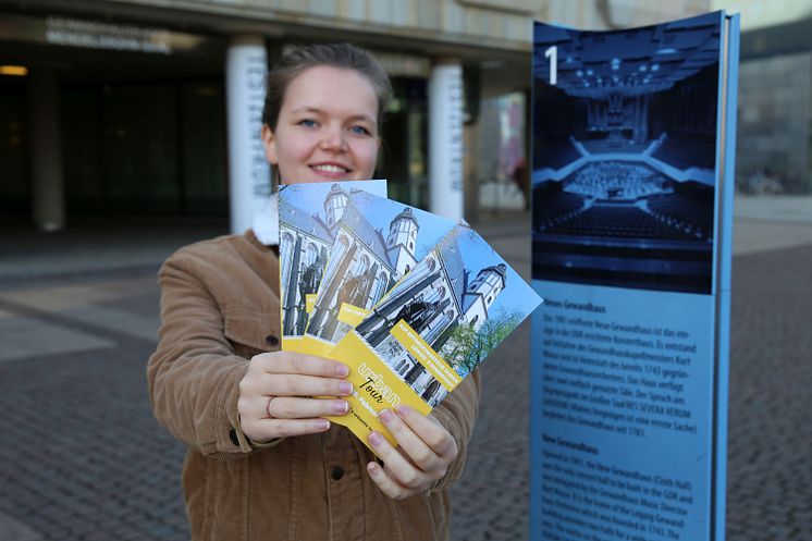 Auf UrbanTour entlang der Leipziger Notenspur - Station 1: Gewandhaus zu Leipzig