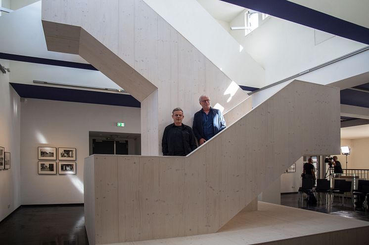 v.l.: Thomas Moecker und Dr. Olaf Thormann 