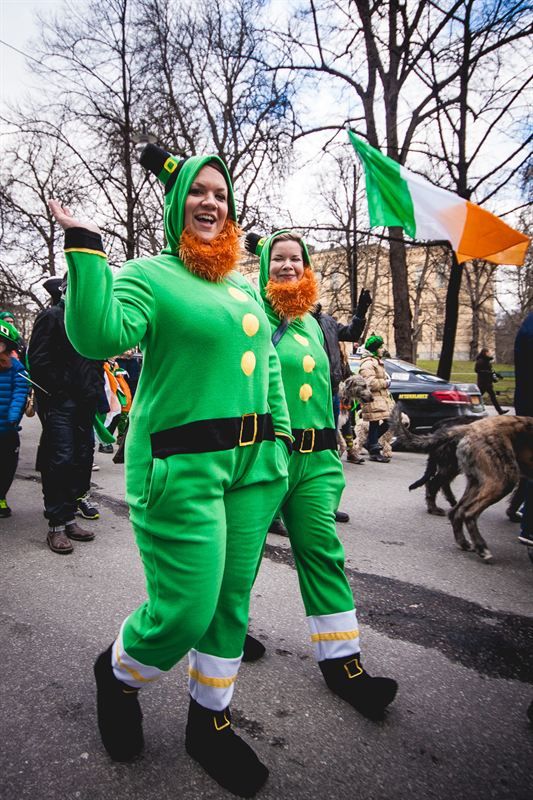 St Patrick's Day i Stockholm