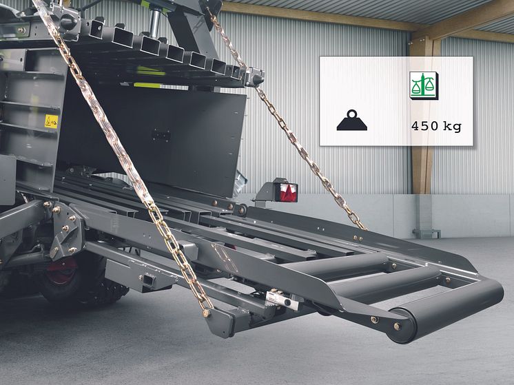 Integrated bale weighing