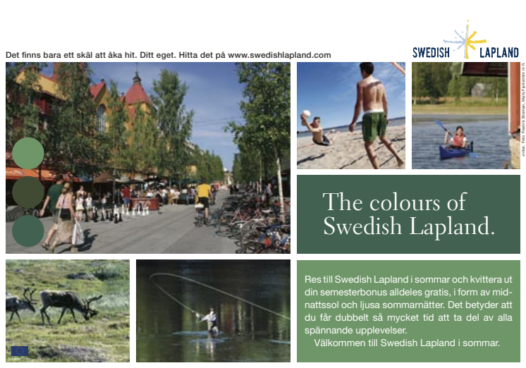 Swedish Laplands turism ökar sensationellt bra!
