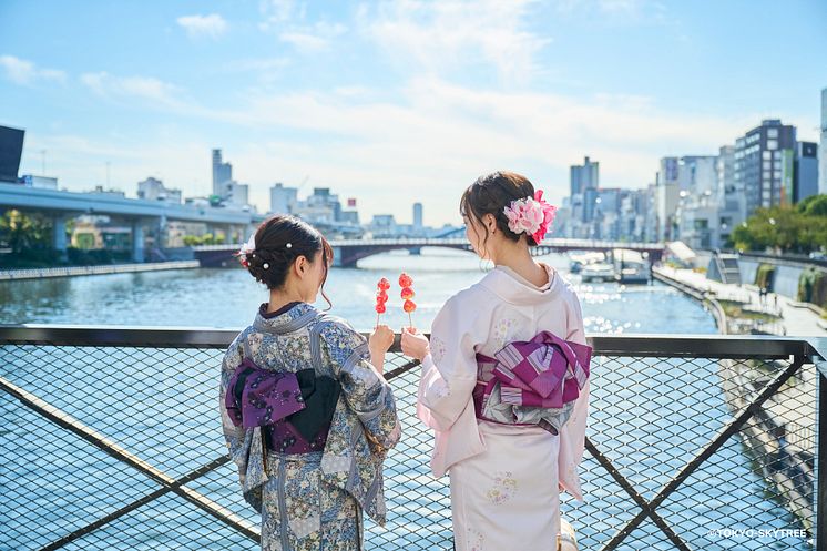 TOKYO SKYTREE Enjoy Pack (Kimono Rental Plan)