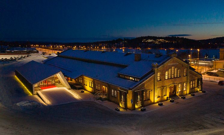 Magasinet Falun från ovan, foto Per Eriksson