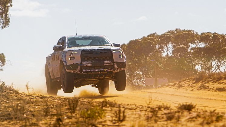 Neste generasjon Ford Ranger Raptor teaser 2022