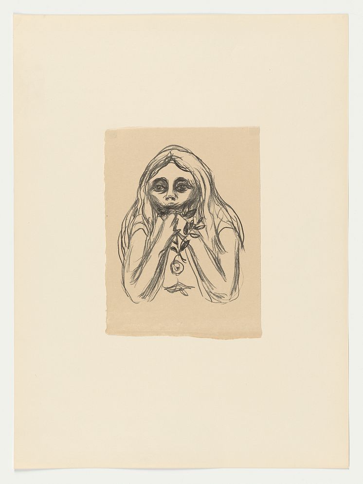  Edvard Munch: Omegas øyne / Omega's Eyes (1908-1909)