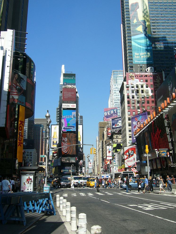 Times Square, New York. Foto: Ivan Wagner, Reseguiden.se