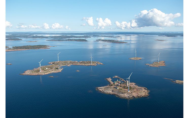Orklan Ahvenanmaan tehtaalla siirrytään tuulivoimalla tuotettuun sähköön