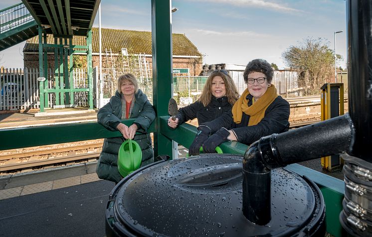 New water butt at Angmering