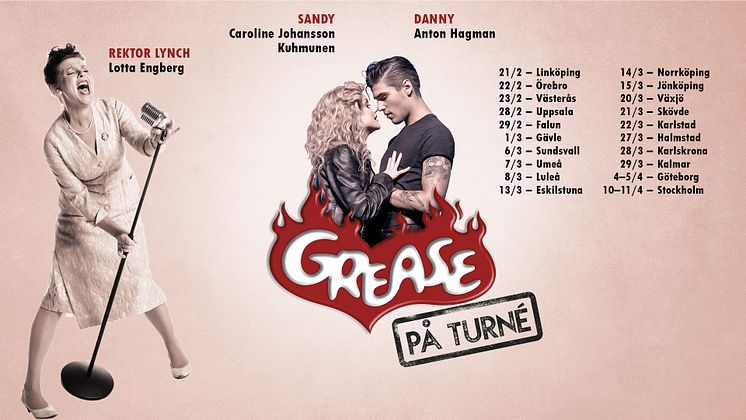 Grease på turné