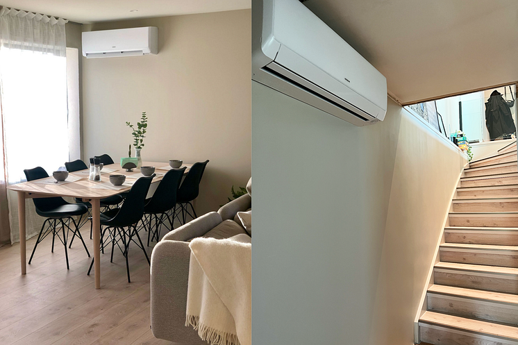 Hitachi multi varmepumpe innedeler