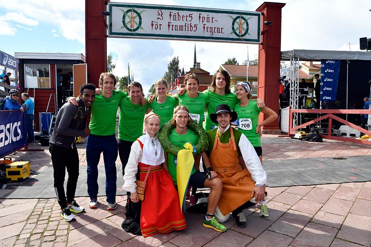 Vasastafetten 2016 mixedsegrarlag: Forest Runners Team Finspång Mix 05:28:37