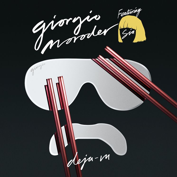 Giorgio Moroder - "Déjà Vu" featuring Sia - singelomslag