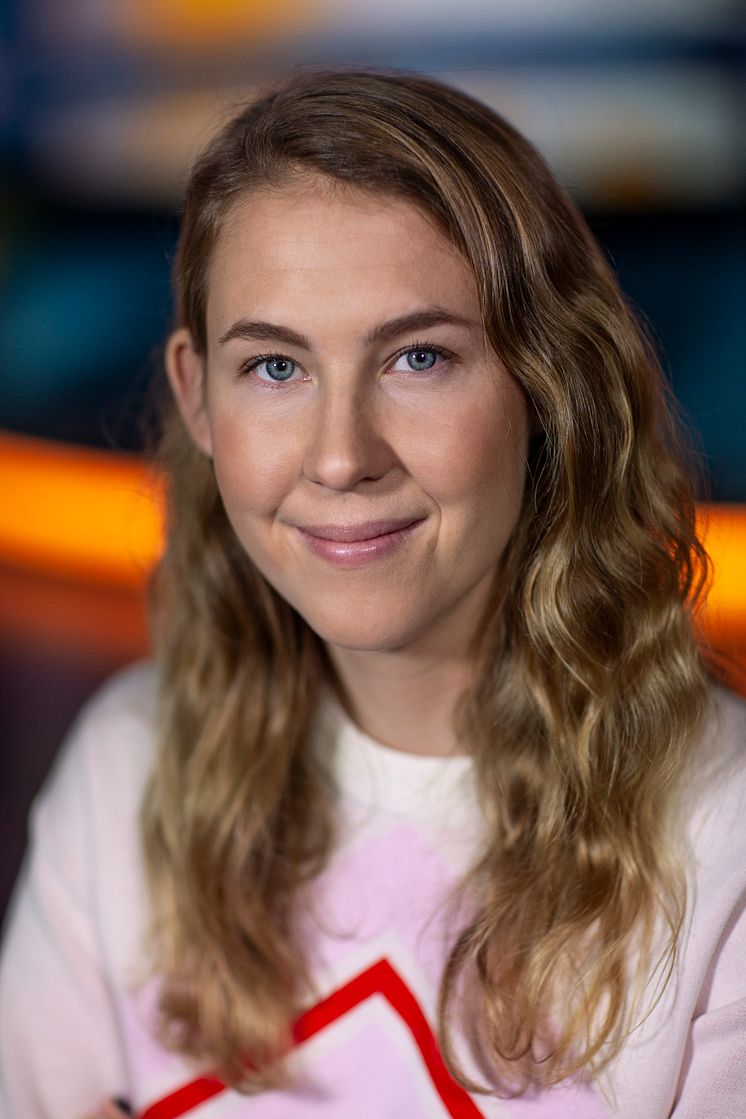 Lilla Aktuellt: Malin Andersson, nominerad i kategorin Årets Röst 2018