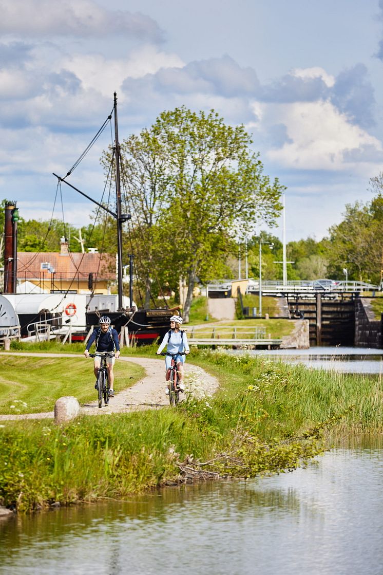 Göta kanal Norrqvarn Foto  Jonas Ingman/westweden.com