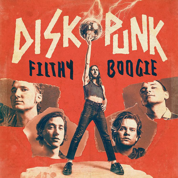 Diskopunk - "Filthy Boogie" - Omslag