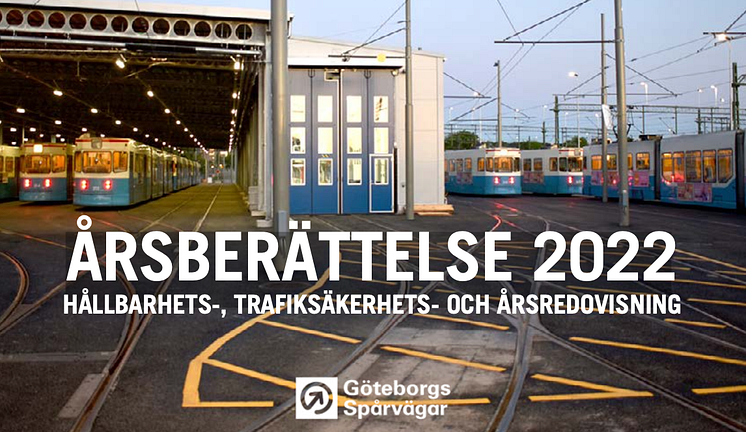 Göteborgs Spårvägars årsberättelse 2022