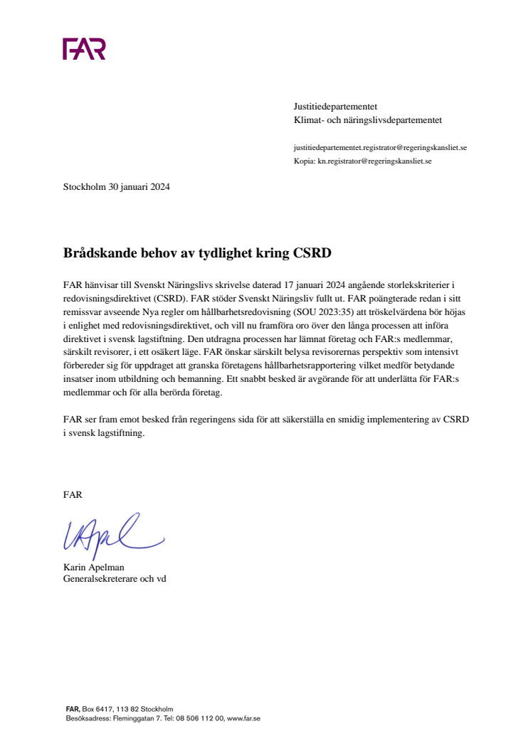 FAR brev - Brådskande behov av tydlighet kring CSRD.pdf