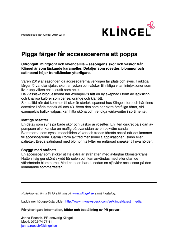  Pigga färger får accessoarerna att poppa