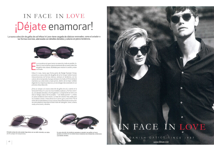 In Face In Love seen in Look Vision