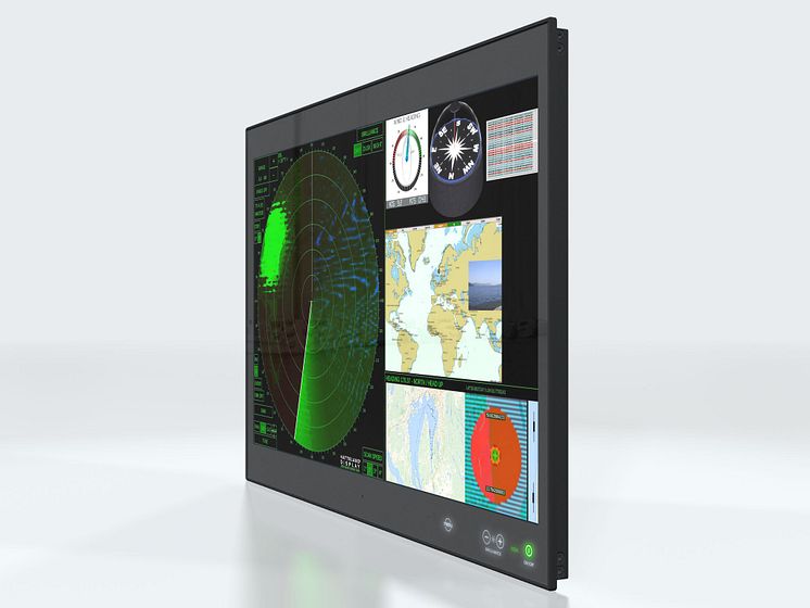 High res image - Hatteland Display - 32" Series X Multi Vision Display