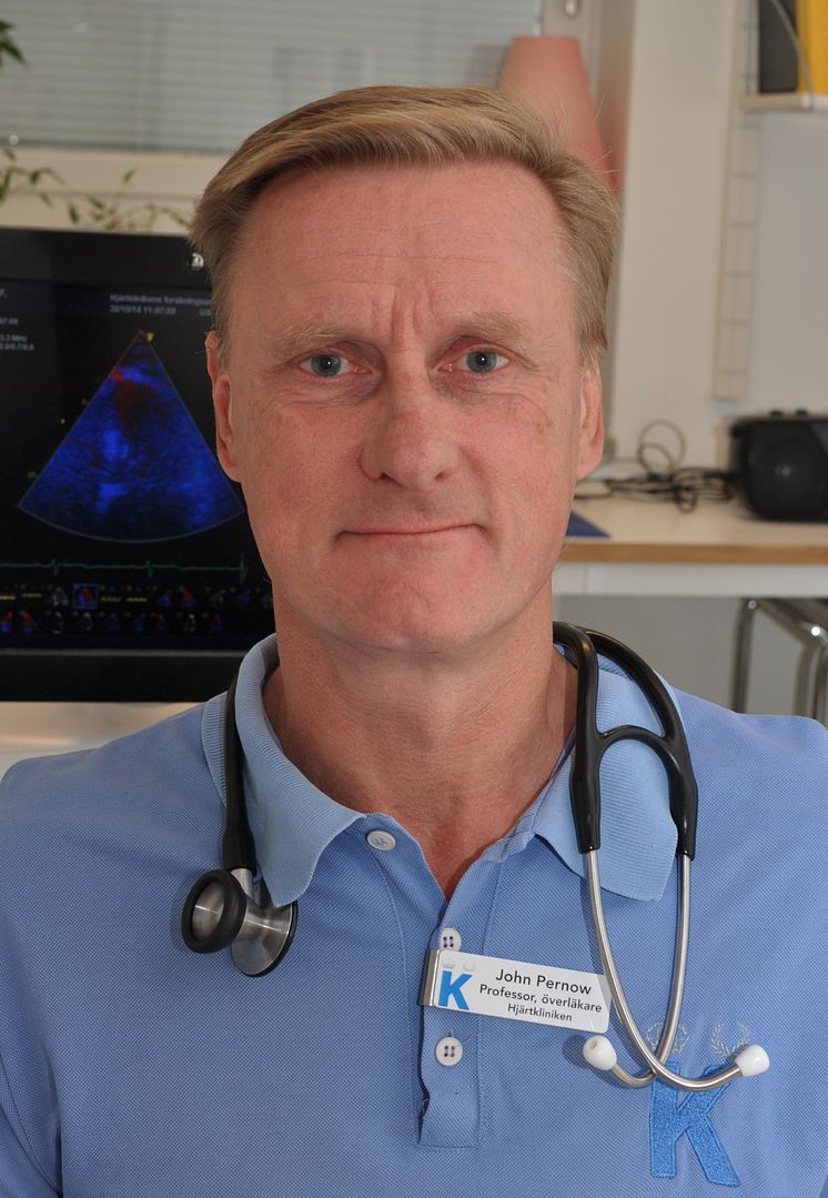 John Pernow, ordförande för Hjärt-Lungfondens forskningsråd  