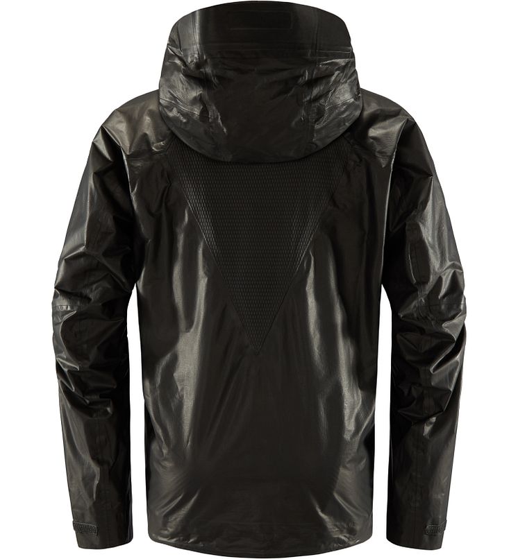 L.I.M GTX SHAKEDRY Hood Men_Slate-Habanero_back