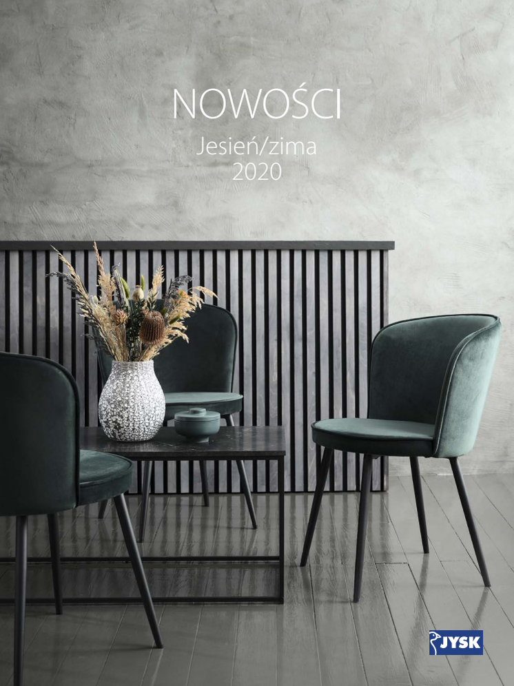 NOWOŚCI JYSK - katalog jesień/zima 2020