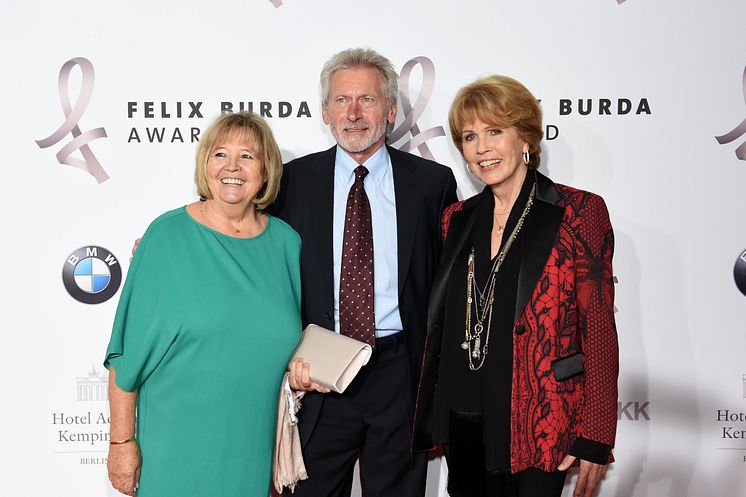 Hildegard und Paul Breitner mit Christa Maar