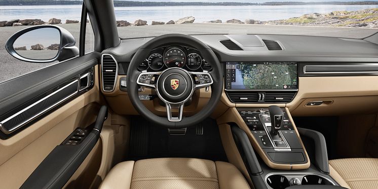 Interior - den nye Porsche Cayenne