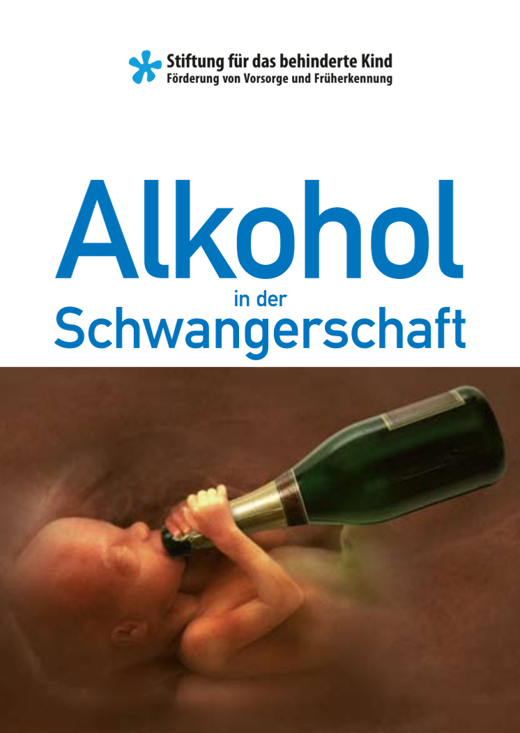 "Alkohol in der Schwangerschaft"