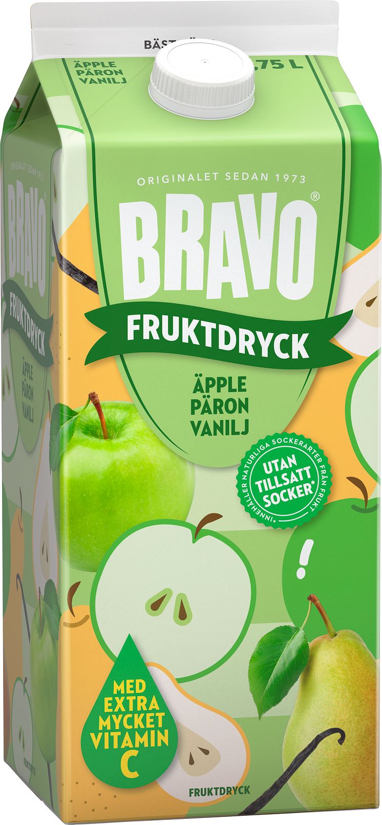 Fruktdryck Äpple Päron Vanilj