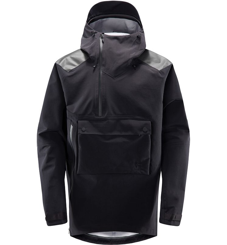 Edge Evo Anorak Unisex_True Black