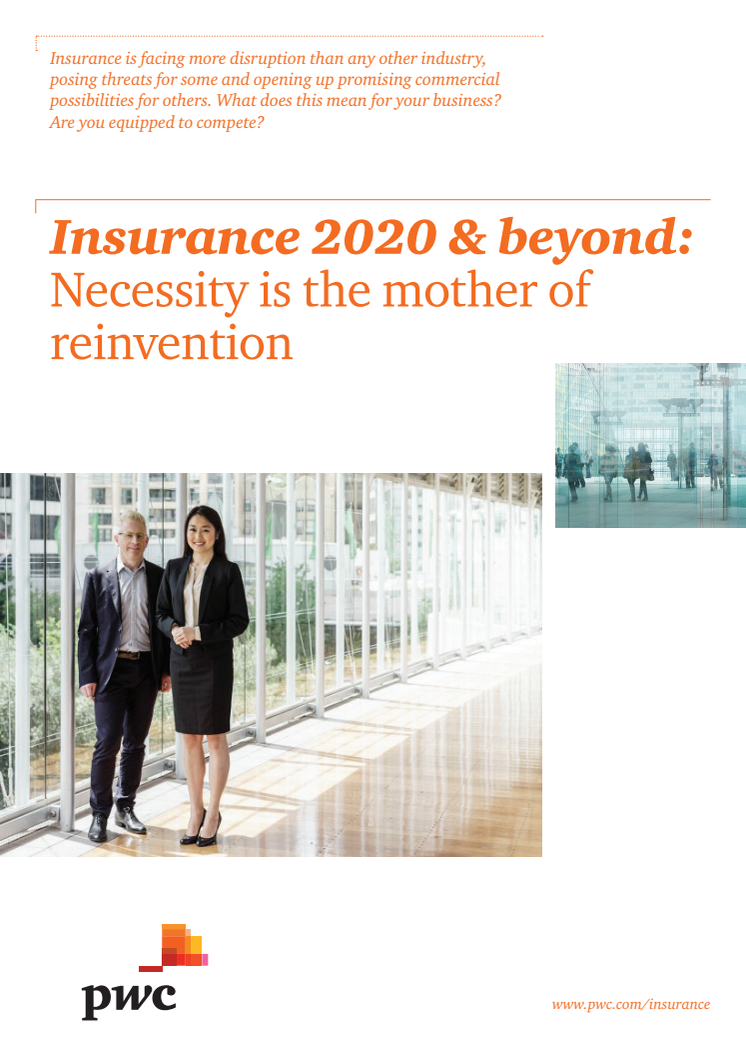 PwC: Disruption is the new reality in the global insurance industry