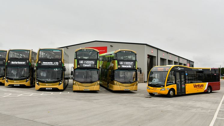 £4.5million investment in better than ever buses for Consett